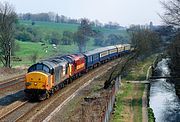 37698 & 37712 Lostock Junction (Lady Bridge Lane) 12 April 2003
