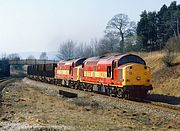 37707 & 37057 Chinley 10 March 1997
