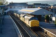 37897 & 37701 Caerphilly 21 October 1995