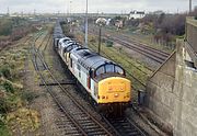 37897 & 37887 Aberthaw 8 November 1996