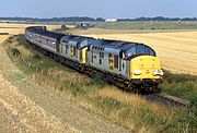 37899 & 37896 Oxcroft Junction 1 September 1991