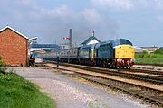 40057 & 40084 Moreton-in-Marsh 8 May 1982