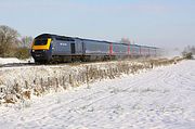 43018 Shrivenham (Ashbury Crossing) 7 January 2010