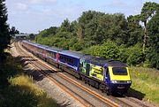 43144 Shrivenham (Ashbury Crossing) 9 August 2016