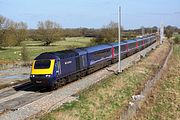 43165 Shrivenham (Ashbury Crossing) 13 March 2017