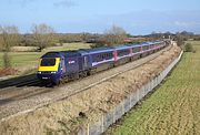 43174 Shrivenham (Ashbury Crossing) 28 January 2015