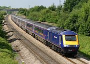 43175 Shrivenham (Ashbury Crossing) 8 August 2006