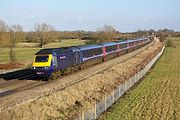 43179 Shrivenham (Ashbury Crossing) 28 January 2015