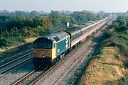 47489 Denchworth (Circourt Bridge) 22 October 1988