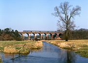 47715 Hurstbourne Viaduct 13 March 1993