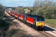 47812 Shrivenham (Ashbury Crossing) 10 April 2005