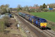 47815, 47813 & 37611 Defford 25 March 2019