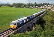 50002 & 73133 Hookhills Viaduct 25 May 1996