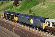 50008 & 50007 Standish Junction 24 April 2022