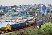 50008 & 50015 Royal Albert Bridge 4 May 1991