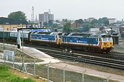 50017 & 50026 Gloucester 28 June 1987