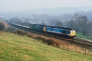 50030 & D400 Thrupp 25 January 1992