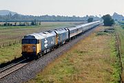 50031 & D444 Lower Moor 4 September 1999