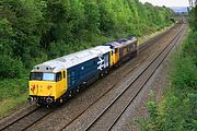 50033 & 50007 Up Hatherley 29 August 2019