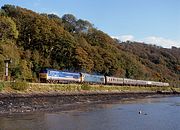 50033 & D400 Britannia Crossing 16 October 1993