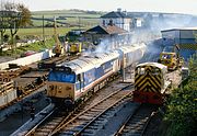 50033 & D400 Churston 16 October 1993