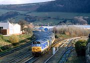 50033 & D400 Llandudno Junction 5 December 1992