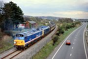 50033 & D400 Rogerstone 4 April 1992