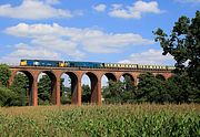 500049 & 50007 Ledbury Viaduct 5 August 2018