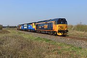 50049, 43075, 43061 & 50007 Lower Moor 27 March 2020