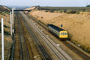 54396 & 51221 Wennington (New England Bridge) 12 December 1985