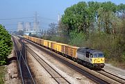 56050 South Moreton (Didcot East) 29 April 1990