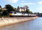 56051 & 56050 Shaldon Bridge 15 September 1991