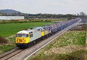 56311 & 56312 Lower Moor 16 April 2010