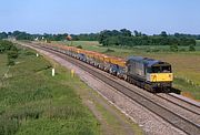 58029 Shrivenham (Ashbury Crossing) 23 June 1995