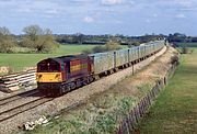 58037 Shrivenham (Ashbury Crossing) 26 March 1999