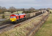 59206 Shrivenham (Ashbury Crossing) 23 February 2012