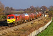 60100 Shrivenham (Ashbury Crossing) 18 November 2014