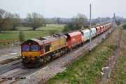 66017 Shrivenham (Ashbury Crossing) 28 March 2017