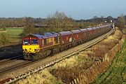 66053 Shrivenham (Ashbury Crossing) 4 December 2012