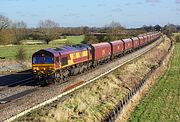 66135 Shrivenham (Ashbury Crossing) 2 February 2013