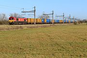 66175 Shrivenham (Ashbury Crossing) 25 January 2021