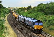 66428 & 66434 Tackley 26 July 2022