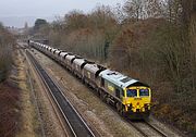 66523 Up Hatherley 14 January 2011