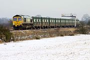 66560 Shrivenham (Ashbury Crossing) 4 February 2009