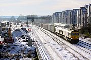 66570 & 66560 Oxford (Walton Well Road) 12 December 2017