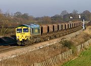 66607 Shrivenham (Ashbury Crossing) 3 December 2008