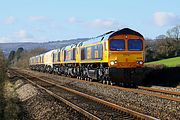 66708, 66777, 66776, 66779, 66778, 66774, 66773 & 66775 Broken Cross 15 February 2016