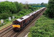 66746 & 66743 Didcot North Junction 9 July 2019
