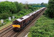 66746 & 66743 Didcot North Junction 9 July 2019