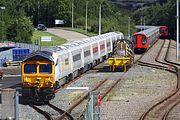 66751 & 800101 Old Dalby (Asfordby Depot) 28 August 2015